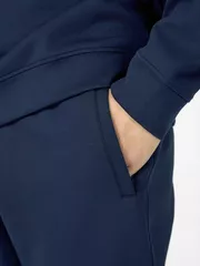 Áo Nỉ Nam Cổ Tròn In Line Phối Chữ 5S Fashion Slimfit BANI24017