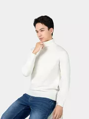 Áo Len Nam Cổ Lọ Cao 5S Fashion Phom Slimfit ALE24001