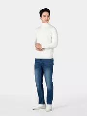 Áo Len Nam Cổ Lọ Cao 5S Fashion Phom Slimfit ALE24001