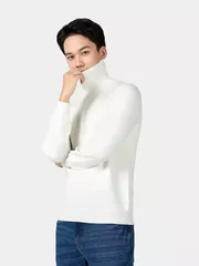 Áo Len Nam Cổ Lọ Cao 5S Fashion Phom Slimfit ALE24001