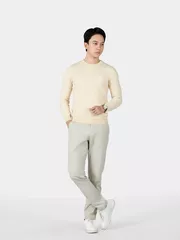 Áo Len Nam Họa Tiết 5S Fashion Phom Slimfit ALE24002