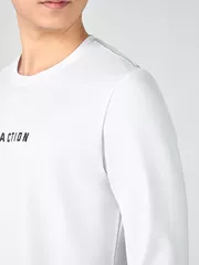 Áo Thun Nam Dài Tay 5S Fashion Chần Chỉ Nổi ATH24015