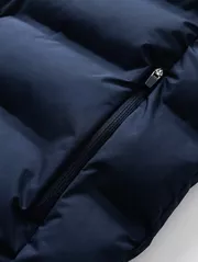 Áo Phao Nam Seamless 5S Fashion Mũ Rời Slimfit APH24054