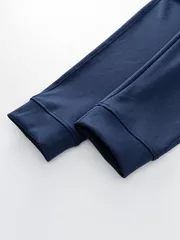 Bộ Quần Áo Nỉ Nam Có Khóa Kéo 5S Fashion Trơn Phom Casual BNK24012