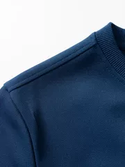 Áo Nỉ Nam Cổ Tròn 5S Fashion In Chữ Phom Slimfit BANI24024