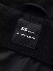 Áo Khoác Dạ Thời Trang Nam 5S Fashion Cổ Trụ AKH24068