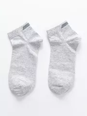 Tất Nam Cổ Lửng 5S Fashion Phối Dệt Kẻ TAT24131