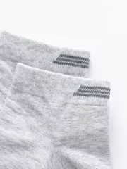 Tất Nam Cổ Lửng 5S Fashion Phối Dệt Kẻ TAT24131