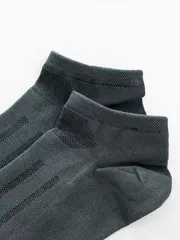 Combo 3 Đôi Tất Nam Cổ Ngắn 5S Fashion Dệt Họa Tiết 3C-Y0TAT24003