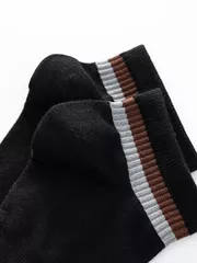 Combo 3 Đôi Tất Nam 5S Fashion Cổ Ngắn Dệt Kẻ Modal 3C-Y0TAT24004