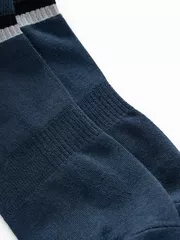 Combo 3 Đôi Tất Nam 5S Fashion Cổ Ngắn Dệt Kẻ Modal 3C-Y0TAT24004