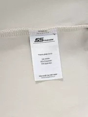 Áo Nỉ Nam 5S Fashion Dệt Hiệu Ứng Phom Regular ANI24012