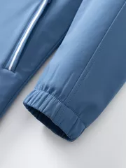 Bộ Quần Áo Gió Cổ Trụ Lót Nỉ 5S Fashion Regular BOG24009