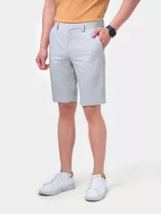 Quần Short Kaki Nam 5S Fashion Cạp Cúc Ẩn QSK24014