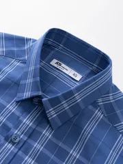 Áo Sơ Mi Nam Dài Tay 5S Fashion Dệt Kẻ Sang Trọng ASM24008