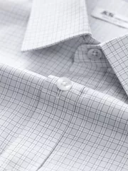 Áo Sơ Mi Nam Dài Tay Kẻ Ô 5S Fashion Phom Regular ASM24004