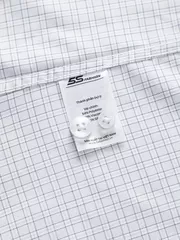 Áo Sơ Mi Nam Dài Tay Kẻ Ô 5S Fashion Phom Regular ASM24004