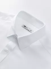 Áo Sơ Mi Nam Màu Trắng 5S Fashion Phom Slimfit ASM24043