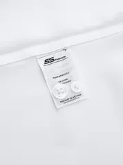 Áo Sơ Mi Nam Màu Trắng 5S Fashion Phom Slimfit ASM24043