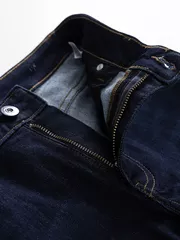 Quần Jean Nam 5S Fashion Trơn Basic Regular QJE24014