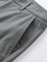 Quần Kaki Dài Nam Vải Modal 5S Fashion Trơn Phom Slimfit QKK24011