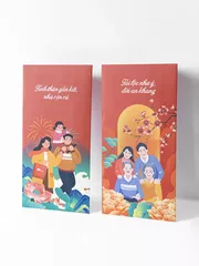 Combo 6 Chiếc Lì Xì Tết 2025 6C-YYLIXI2025