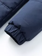 Áo Phao Nam 5S Fashion Có Mũ, Trơn Phom Slimfit APH24162