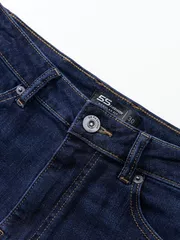 Quần Jean Nam Cotton 5S Fashion Màu Xanh Regular QJE24007