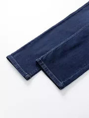 Quần Jean Nam Cotton 5S Fashion Màu Xanh Regular QJE24007