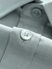 Áo Sơ Mi Nam Ngắn Tay 5S Fashion Trơn Slimfit ASC25018