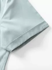 Áo Sơ Mi Nam Ngắn Tay 5S Fashion Trơn Slimfit ASC25018