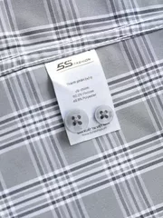 Áo Sơ Mi Nam Dài Tay 5S Fashion Dệt Kẻ Ô Regular ASM24011