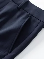 Quần Tây Nam 5S Fashion Phom Smart Fit Trơn Dễ Mặc QAU24010