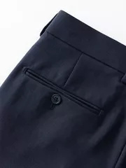 Quần Tây Nam 5S Fashion Phom Smart Fit Trơn Dễ Mặc QAU24010