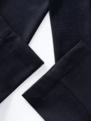 Quần Tây Nam 5S Fashion Dệt Hiệu Ứng Phom Regular QAU24026