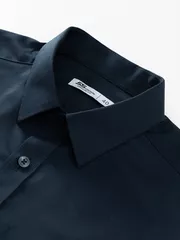 Áo Sơ Mi Nam Ngắn Tay 5S Fashion Họa Tiết Phom Regular ASC25049