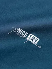 Áo Thun Nam Ngắn Tay 5S Fashion Dệt Bo Cổ Hiệu Ứng ATS25003