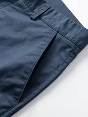 Quần Short Kaki Nam 5S Fashion Cotton Trơn Slimfit QSK25005