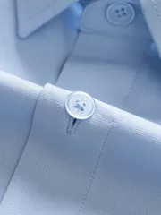 Áo Sơ Mi Nam Ngắn Tay 5S Fashion Màu Xanh ASC25052