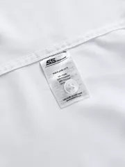 Áo Sơ Mi Nam Cộc Tay 5S Fashion Màu Trắng Trơn ASC25011