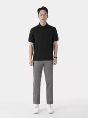 Áo Polo Nam 5S Fashion Dệt Jacquard Phom Regular APC25021