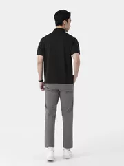 Áo Polo Nam 5S Fashion Dệt Jacquard Phom Regular APC25021