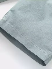 Quần Short Kaki Nam 5S Fashion Trơn Slimfit QSK24001