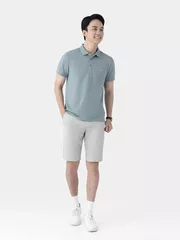 Áo Polo Nam 5S Fashion Dệt Hiệu Ứng Phom Slimfit APC25014