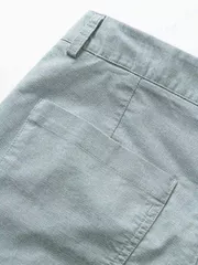 Quần Short Kaki Nam 5S Fashion Trơn Slimfit QSK24001