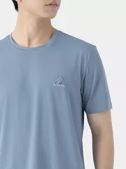 Áo Thun Nam 5S Fashion In Basic Phom Slimfit ATS25033