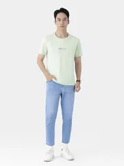 Áo Thun Nam Ngắn Tay 5S Fashion In Đơn Giản ATS25004