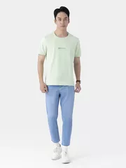 Áo Thun Nam Ngắn Tay 5S Fashion In Đơn Giản ATS25004