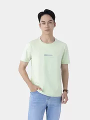 Áo Thun Nam Ngắn Tay 5S Fashion In Đơn Giản ATS25004