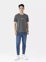 Áo Thun Nam Ngắn Tay 5S Fashion In Đơn Giản ATS25004